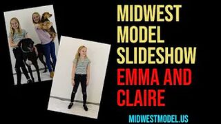 Fitness Models Emma and Claire - Slideshow - Phootshoot - Dogs - Midwest Model Agency