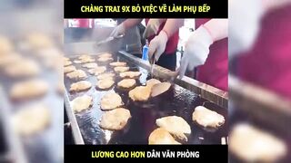 Chàng trai 9x bỏ việc về làm phụ bếp lương cao hơn văn phòng | LT Review