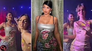 Kylie Jenner and Kendall Jenner at Kourtney Kardashian's Wedding (VIDEO)