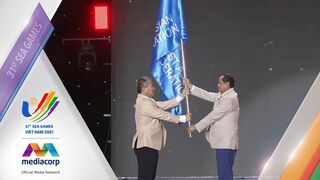 Vietnam Presenting the Flag to the Next SEA Games Host Country: Cambodia | SEA Games 2021