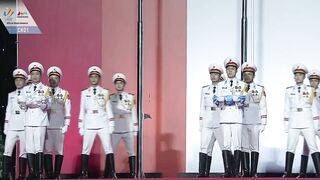 Lowering the Confederation Flag in SEA Games Vietnam 2021 | Closing Ceremony | SEA Games 2021