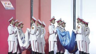 Lowering the Confederation Flag in SEA Games Vietnam 2021 | Closing Ceremony | SEA Games 2021