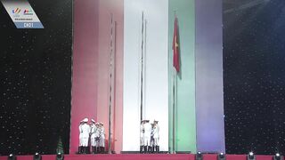 Lowering the Confederation Flag in SEA Games Vietnam 2021 | Closing Ceremony | SEA Games 2021