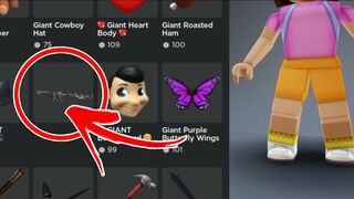 Dora trying this New WEIRD Roblox Item... ????