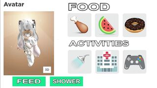 YOU CAN FEED YOUR ROBLOX AVATAR??? ????