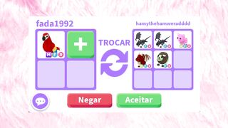 OFERTAS POR PARROT MEGA ???? #adoptme #roblox #tradesadoptme #trades