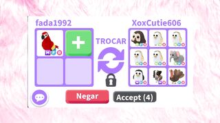 OFERTAS POR PARROT MEGA ???? #adoptme #roblox #tradesadoptme #trades