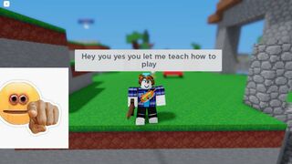 How to play roblox bedwars (very good tips no cap)