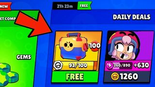 THAT GIFTS FOR ME?!?! FROM SUPERCELL?????? - Brawl stars gifs