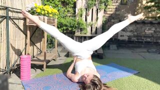 Contortion | Splits Stretching. Gymnastic Flexibility. Yoga Training #contortion #yoga