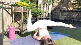 Contortion | Splits Stretching. Gymnastic Flexibility. Yoga Training #contortion #yoga