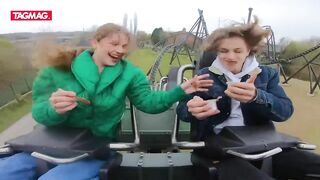 Walibi Kondaa challenge: Chocomousse op een achtbaan?! ????