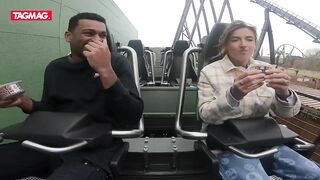 Walibi Kondaa challenge: Chocomousse op een achtbaan?! ????