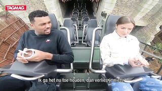 Walibi Kondaa challenge: Chocomousse op een achtbaan?! ????