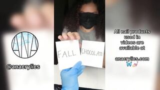 RANDOM CARDS TO CREATE A NAIL SET (BLINDFOLDED) ???????? *ANACRYLICS COMPILATION*