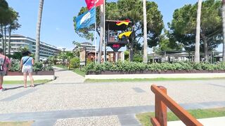 SIDE TODAY WATER temperature BARUT ACANTHUS & CENNET BEACH TURKEY #turkey #side #beach