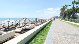 SIDE TODAY WATER temperature BARUT ACANTHUS & CENNET BEACH TURKEY #turkey #side #beach