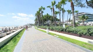 SIDE TODAY WATER temperature BARUT ACANTHUS & CENNET BEACH TURKEY #turkey #side #beach