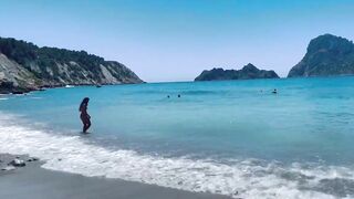 Ibiza 2022: Cala d'Hort Beach | Playa de Cala d'Hort | Verano in Ibiza [4k]