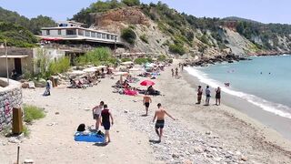 Ibiza 2022: Cala d'Hort Beach | Playa de Cala d'Hort | Verano in Ibiza [4k]