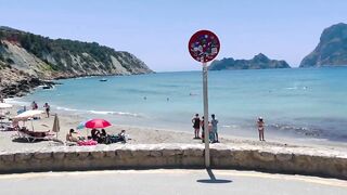 Ibiza 2022: Cala d'Hort Beach | Playa de Cala d'Hort | Verano in Ibiza [4k]