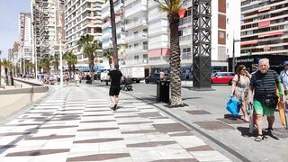 BENIDORM ???????? LEVANTE BEACH RINCÓN MAY 2022 Costa Blanca Spain Walking Tour 4K