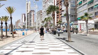 BENIDORM ???????? LEVANTE BEACH RINCÓN MAY 2022 Costa Blanca Spain Walking Tour 4K