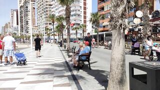 BENIDORM ???????? LEVANTE BEACH RINCÓN MAY 2022 Costa Blanca Spain Walking Tour 4K