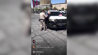 White Karen arrested for being racist to Norman Powell on his Instagram live