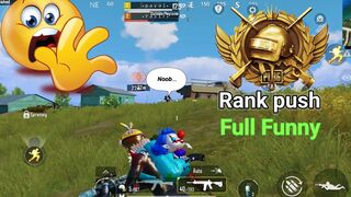 Rank Push Full Funny ???? Bgmi/Pubgmobile gameplay