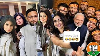 Narendra Modi| selfie |with Bollywood |celebrity |Asaduddin Owaisi |selfie |with |poor |women