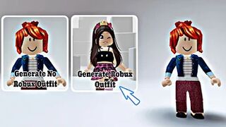 What If Roblox Made Your Avatar ????