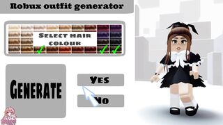 What If Roblox Made Your Avatar ????