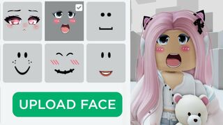 YOU CAN UPLOAD ROBLOX FACES??? ????