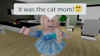 When your sister accidentally broke the tv???? (Roblox Meme)