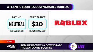 Roblox stock slides after Atlantic Equities downgrades shares