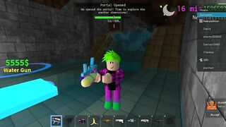 How to get the "Water Gun" In Survive Area 51 Roblox