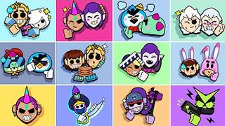 50+ Brawl Stars Pins Art