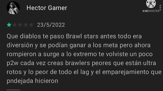 Reseñas de Brawl stars con 1 estrella #6 ????