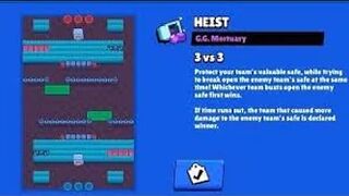 Brawl Stars | Penny's Canon is of great use in G.G. Mortuary (Heist) map. This way -