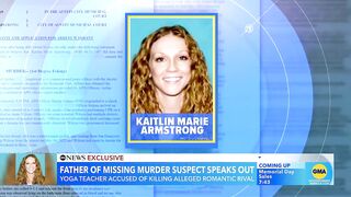 Father of Texas yoga instructor wanted for murder speaks out l GMA