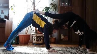 Yoga chellendge 2022 ????‍♀️ || Йога челлендж на 2 || part 3