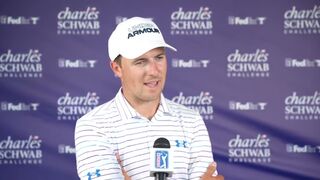 Jordan Spieth Thursday Flash Interview 2022 Charles Schwab Challenge