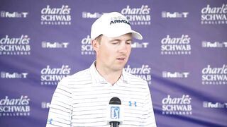 Jordan Spieth Thursday Flash Interview 2022 Charles Schwab Challenge