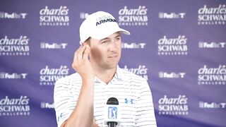 Jordan Spieth Thursday Flash Interview 2022 Charles Schwab Challenge