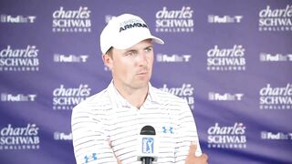 Jordan Spieth Thursday Flash Interview 2022 Charles Schwab Challenge