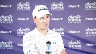 Jordan Spieth Thursday Flash Interview 2022 Charles Schwab Challenge