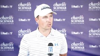 Jordan Spieth Thursday Flash Interview 2022 Charles Schwab Challenge