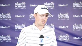 Jordan Spieth Thursday Flash Interview 2022 Charles Schwab Challenge