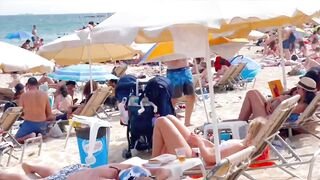 Beach Bogadell / Barcelona beach walk 2022????????????Spain best beaches